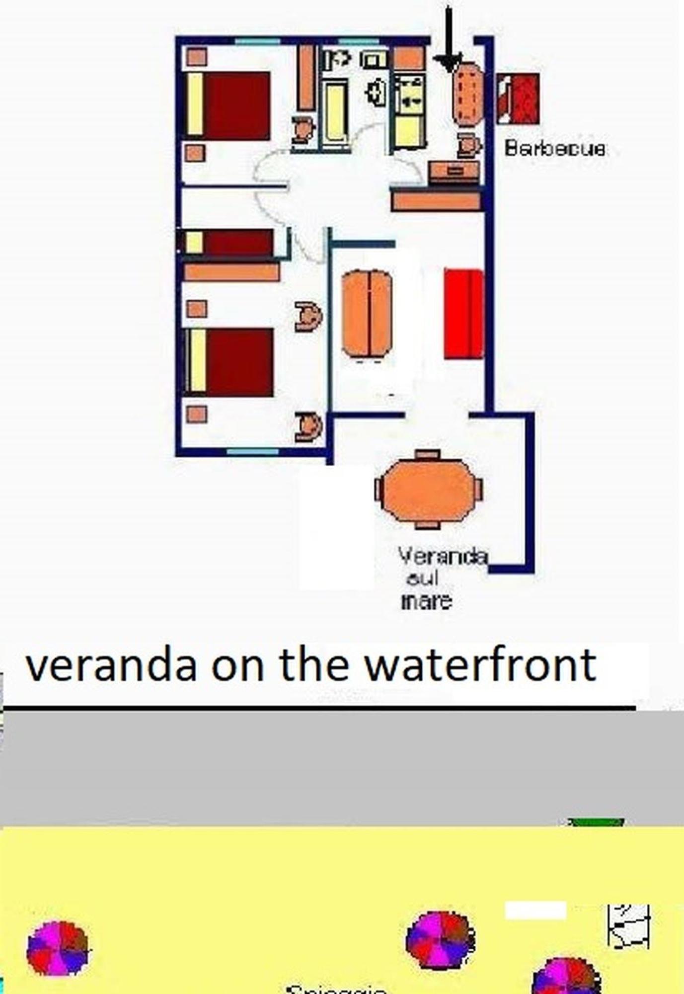 Waterfront Apartments Bosa Porto Alabe Cameră foto